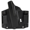 Bravo Concealment BC10-1025 Adaptive OWB Holster - Premium Outside Waistband Concealed Carry Holster with Adjustable Cant, black outdoor holster with adjustable retention system.