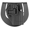 BLACKHAWK 410583BK-R SERPA CQC Concealment Holster - Auto-Lock Handgun Holster for Taurus PT111/PT140 G2, Right Hand Draw, Adjustable Retention, shown with the holster attached to a black belt loop