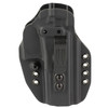 G-Code GPC-K01-102 Tactical Holster for Glock 17/47/49, Precision Fit, No Rattle Carry - Black, close-up of the black tactical holster showing its design and attachment points.