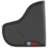 DeSantis Gunhide Nemesis N38BJ8BZ0 Pocket Holster, black non-slip, low friction draw holster designed for optimal concealment and easy access.