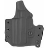 L.A.G. Tactical 4062 Defender IWB/OWB Combo Holster, versatile Kydex holster for S&W Shield 380 EZ, shown in black with multiple screw attachments for adjustable carry options.