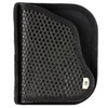 DeSantis Gunhide Super Fly Pocket Holster - M44BJB2Z0, top view of the black pocket holster with sticky rubberized fabric for ultimate concealment.