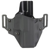 Crucial Concealment 1311 IWB Holster - Ambidextrous, Adjustable Retention & Cant for Ultimate Comfort and Concealment, image of a black and gray inside-the-waistband holster with adjustable retention screws and mounting options.