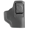 DeSantis Gunhide Insider Holster 031BAE1Z0 - Minimal Bulk Concealment with Comfort, Soft Leather & High Clip for Deep Cover