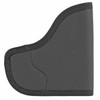 DeSantis Gunhide Nemesis N38BJE1Z0 Pocket Holster - Non-Slip, Low Friction Draw, Black, with textured surface and reinforced edges for concealed carry.