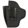 DeSantis Gunhide N87BJ88Z0 Ambidextrous Holster with Extra Magazine Pouch, made with premium 1050D nylon construction and featuring a secure spring clip for comfortable carry.