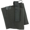 DeSantis Gunhide DESANTIS APACHE SM FRM REV RH BLK, tactical gun holster with black nylon material and belt attachment