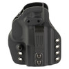 G-Code GPC-K01-140 Tactical Holster - Precision Fit Prime Carry for Springfield Hellcat in Black, image showing the front view of the durable, black tactical holster with adjustable retention screws and a low-profile design for concealed carry.