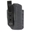 DeSantis Gunhide Slim-Tuk IWB Holster 137KJB6Z0, Ambidextrous Kydex holster with adjustable C-clip for concealed carry.