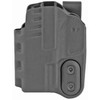 DeSantis Gunhide DESANTIS SLIM-TUK HELLCAT AMBI BLK, Black concealment holster for Hellcat with slim design and ambidextrous features.