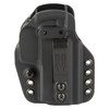 G-Code GPC-K01-129 Prime Carry Holster for Sig P365 XMacro, close-up of tactical gun holster showing precision fit and secure no rattle design, black with mounting screws.