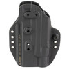 G-Code Prime Carry Holster for Glock 17/47/49 Gen 3-5 with TLR7 A, black tactical holster with secure retention and fast draw capability.
