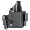 L.A.G. Tactical, Inc. LAG DFNDR S&W M&P SHIELD OWB BLK RH holster, black outside waistband holster for right-handed use.