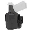 Mission First Tactical H5-GL-1-WL-7 Pro Series IWB Holster, black tactical inside and outside waistband carry holster with magnetic retention and tuckable clips designed for secure and versatile handgun concealment.