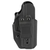 L.A.G. Tactical, Inc. 70405, Black firearm holster for concealing a pistol.
