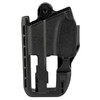 Safariland 19-283-411 IWB Holster for Glock 19, minimalist, optic-compatible design with enhanced retention, black holster for concealed carry.