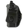 Safariland 7371V2-895-411 ALS Open-Top Holster for Glock 43 & Springfield Hellcat, Right Hand, Concealable Paddle Design, black tactical holster for concealed carry with secure retention system.