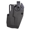 Safariland 1333894 SafariVault Holster for Glock 17/19 with TLR7, Level 3 retention, enhanced impact resistance, and optic accommodations, black in color.