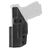 Tagua TAGUA DSRPTOR OR SIG P365XL AMBI BLK, black ambidextrous gun holster for SIG P365XL in open carry position.