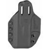 BLACKHAWK Stache 416068BK Ambidextrous Modular IWB Holster - Comfortable Inside-the-Waistband Design for Handguns with Red Dot Sights