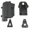 Rapid Force RAPID FORCE L2 FITS G19/X LG LGHT RH, tactical holster with mounting accessories for Glock G19/X handgun in right-handed model.