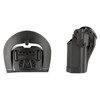 BLACKHAWK 410561BK-R SERPA CQC Concealment Holster for Sig P250/P320, view of the holster with Auto-Lock Technology, right hand, versatile carry options, shown from different angles.