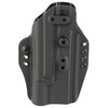 G-Code GPC-K01-106L50 Prime Carry Tactical Holster for Glock 34 Gen 3-5 with X300U-B - Black, close-up view of a precision-fit, durable black tactical holster with adjustable retention screws and a molded design for secure right-hand carry.