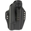 G-Code GPC-K01-106L50 Prime Carry Tactical Holster for Glock 34 Gen 3-5 with X300U-B - Black, with a sleek, precision-fit design for secure retention of the pistol and tactical light, featuring adjustable attachment points for versatile carry options.