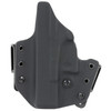 L.A.G. Tactical, Inc. L.A.G. Tactical Defender Holster 1001 - Adjustable IWB/OWB Concealed Carry Holster with Lifetime Warranty, black tactical holster with adjustable retention and versatile carry options.