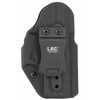 L.A.G. Tactical, Inc. LAG LIB MK II WAL CCP M2 BLK AMBI, black tactical holster with adjustable clips and mounting features.