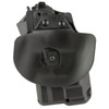 Safariland 7378RDS-4502-411 Holster for Sig P320, featuring Secure ALS Technology, Lightweight SafariSeven Material, right-handed, paddle and belt loop carry options, black tactical holster with quick release mechanism.