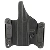 DeSantis Gunhide Raptor 2.0 Kydex Holster for GLOCK 43X/48, OWB deep concealment holster with adjustable retention, black textured finish, and adjustable belt clips.
