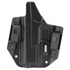 Bravo Concealment BC10-1024 Adaptive OWB Holster, a black, durable outside the waistband concealed carry holster with adjustable cant for optimal comfort and concealment.