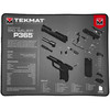 TekMat TEK-R20-SIGP365, Gun Accessories Diagram for SIG Sauer P365 pistol showing exploded view of parts.