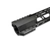 ABCSportZ Made in USA AR-15 Ultralightweight MLOK Free Float Handguard with Barrel Nut, image showing a black, lightweight, MLOK-compatible handguard with barrel nut for AR-15 rifles.