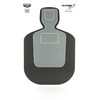 Birchwood Casey BC-37007 Targets - High Visibility Shooting Targets for Indoor/Outdoor Use, All Calibers, black and gray silhouette target for shooting practice.