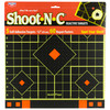 Birchwood Casey SHT-N-C 12" Sight-In Targets 5 Pack - Self-Adhesive & High Visibility for All Ranges