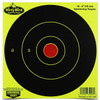Birchwood Casey DIRTY BIRD Yellow Round Target, 16-6 inches splattering targets for shooting practice.