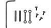 ABCSportZ 223/5.56 Rifle Anti Walk Pin Set Steel Black, image showing the set of steel black anti-walk pins, screws, and tool for AR rifle stabilization.