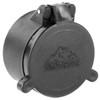 Butler Creek 30035 flip scope cover 03 obj, black plastic scope cover with hinged flip top lid for rifle scopes.