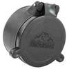 Butler Creek 30050 Flip Scope Cover 05 OBJ, black protective flip scope cover with Butler Creek logo, designed for ultimate protection for hunters and shooters.