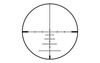 Konus 7275, image of rifle scope reticle with detailed crosshairs and measurement lines for accurate aiming.