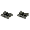 Leapers, Inc. - UTG UTG Low Pro Snap-In Rail Adapter, black metal rail adapters for firearms.