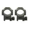 Leapers, Inc. - UTG RG2W3154 scope rings, black metal mounting rings for riflescope installation.