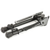 Leapers, Inc. - UTG UTG TACTICAL OP BIPOD WITH QUICK DETACH QD LEVER MOUNT, 8-12 inch adjustable black bipod for firearms.