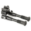Leapers, Inc. - UTG UTG SHOOTERS SWAT BIPOD, black tactical bipod with adjustable legs and rubber feet.