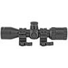 Leapers, Inc. - UTG UTG 3-12X32 SCOPE SIDE AO MILDOT QD, a black rifle scope with adjustable mounts and zoom adjustment rings.