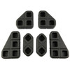 Magpul Industries MAG1366-BLK Magpul Industries MAG1366-BLK DAKA ANGLED BLOCK KIT BLK MPIMAG1366BLK