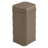 Magpul Industries MAGPUL DAKA CAN LARGE FDE, large flat dark earth storage canister with a textured surface and secure lid.