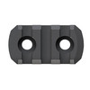 Magpul Industries MAG580-BLK M-LOK Aluminum Rail Section - 3 Slot Attachment for Picatinny Accessories, Mil-Spec Anodized Finish, black aluminum rail segment for firearm customization.